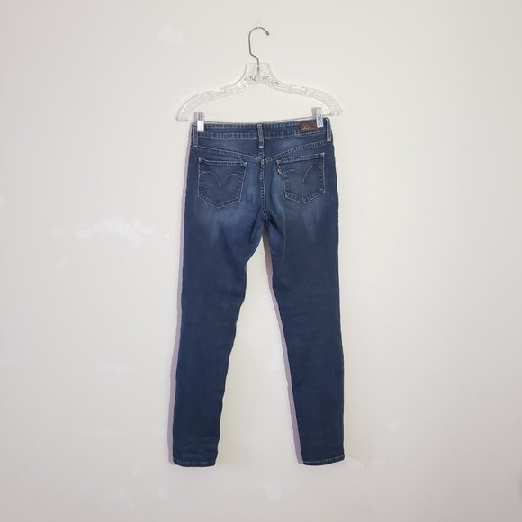 Levi's Slight Curve Dark Wash Skinny Jeans Size 26 - Picture 5 of 7